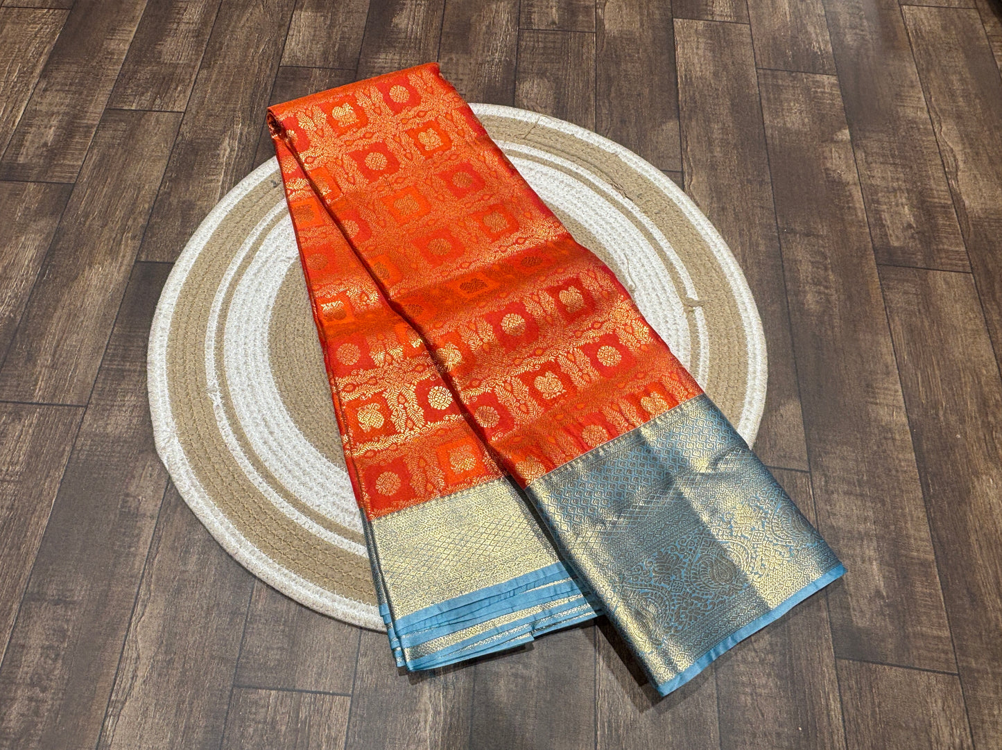 Semi Kanchipuram silk