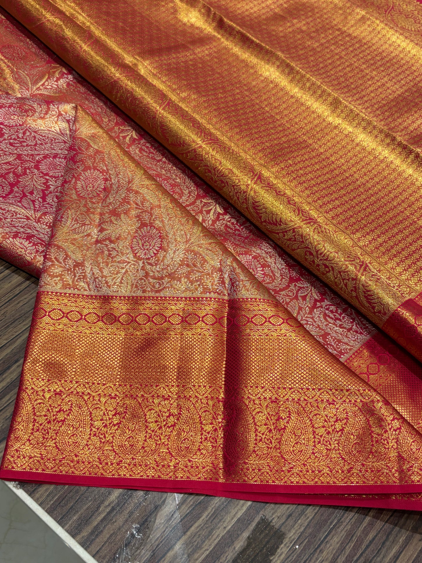 Pure Kanchipuram Broced Silk