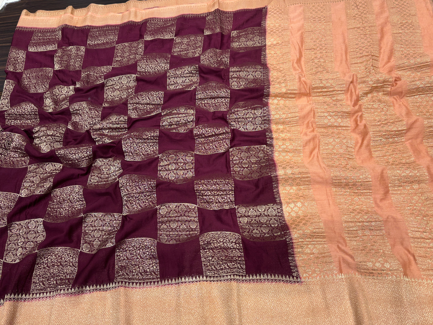 Chiffon georgette saree
