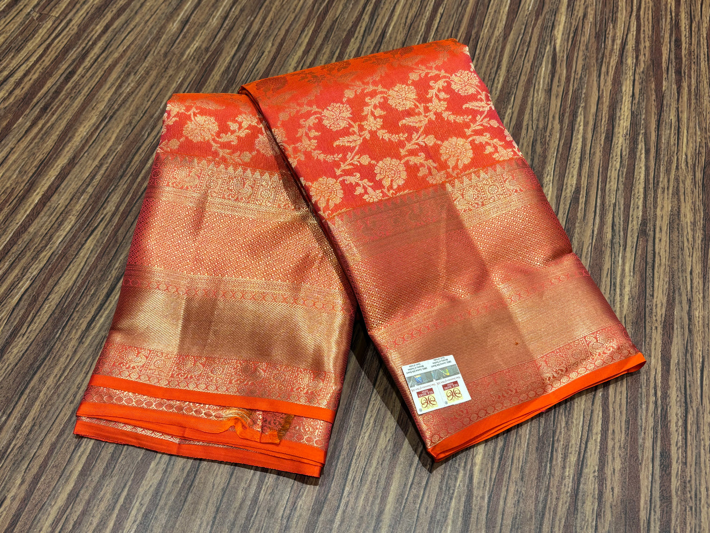 Pure Kanchipuram Broced Silk