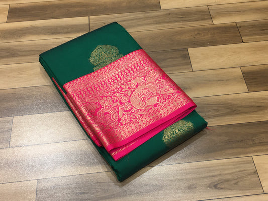 Semi Kanchipuram silk