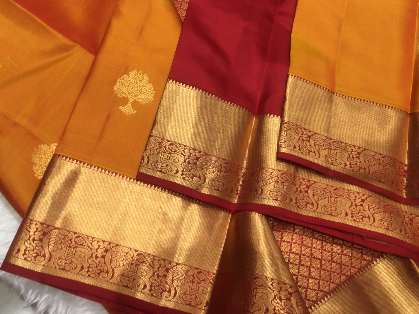 Pure Kanchipuram silk