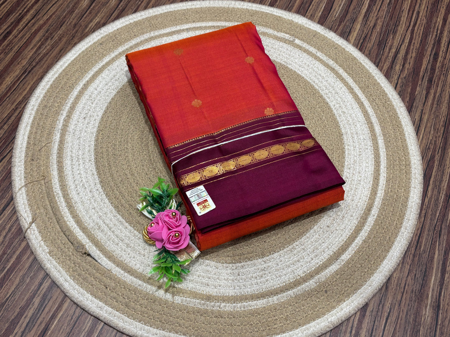 Pure Kanchipuram silk