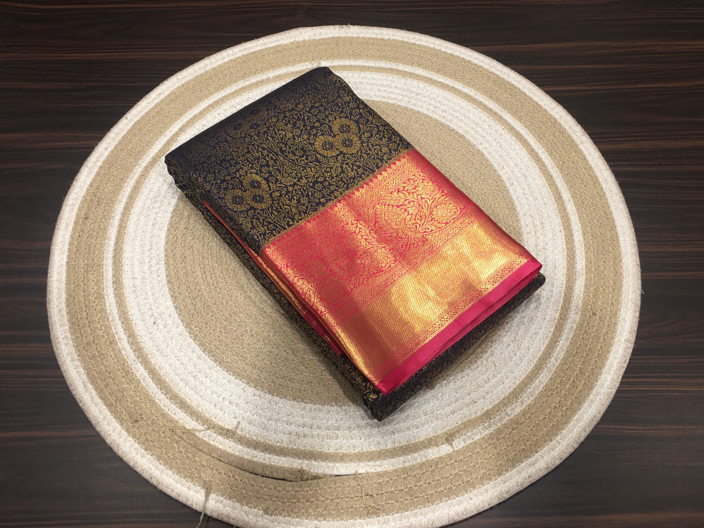 Semi Kanchipuram silk