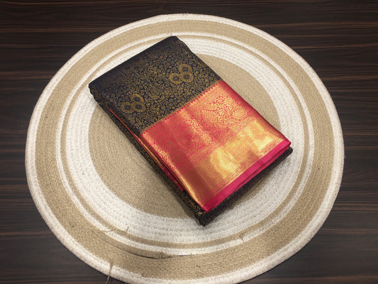 Semi Kanchipuram silk