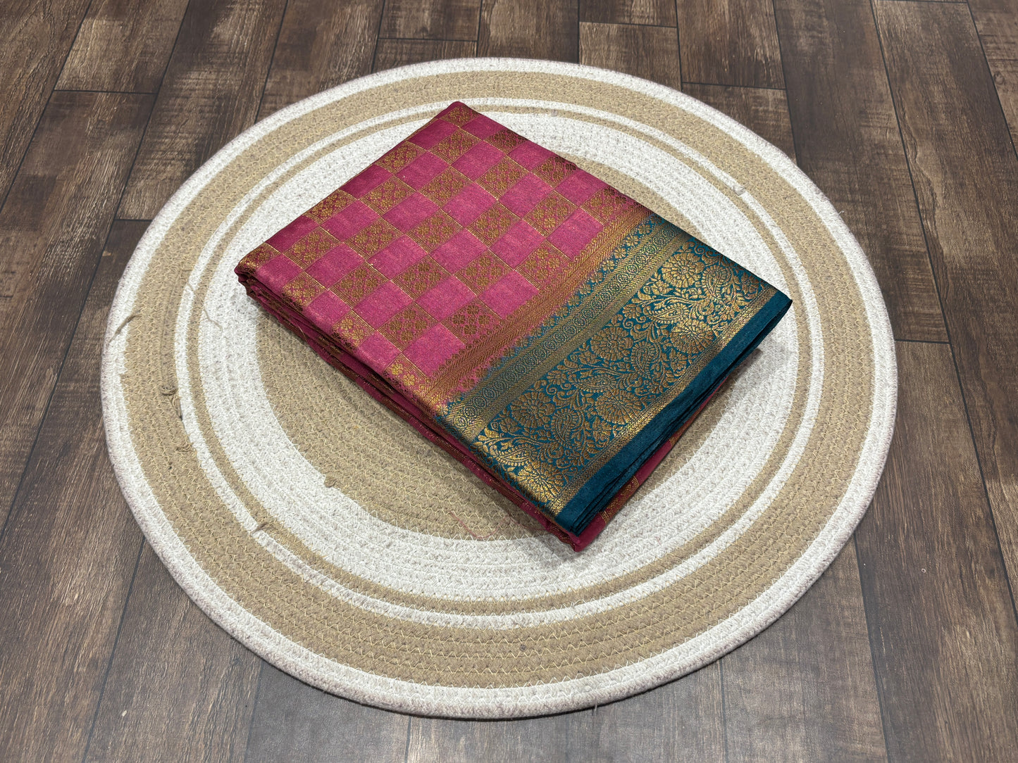 Raw silk saree