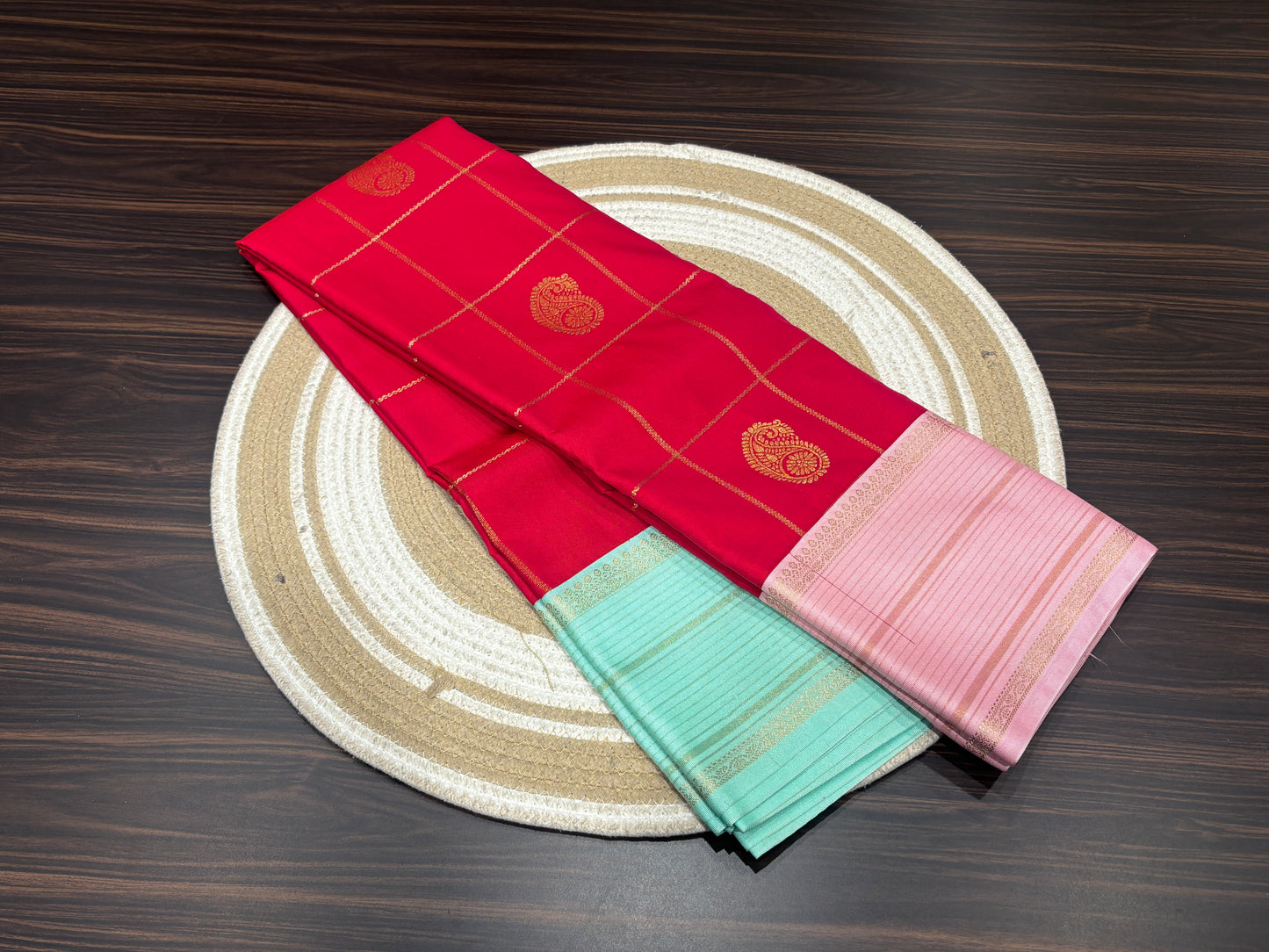 Semi Kanchipuram silk