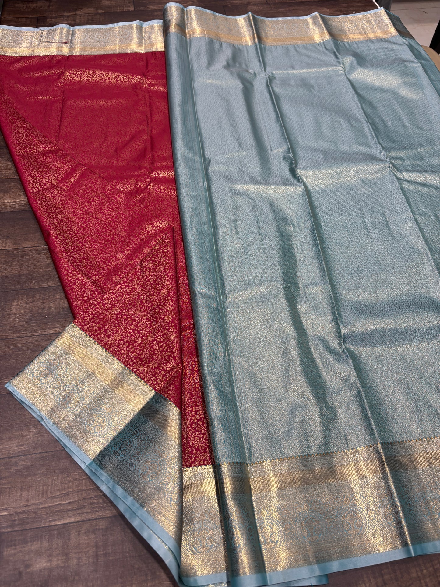 Semi Kanchipuram silk