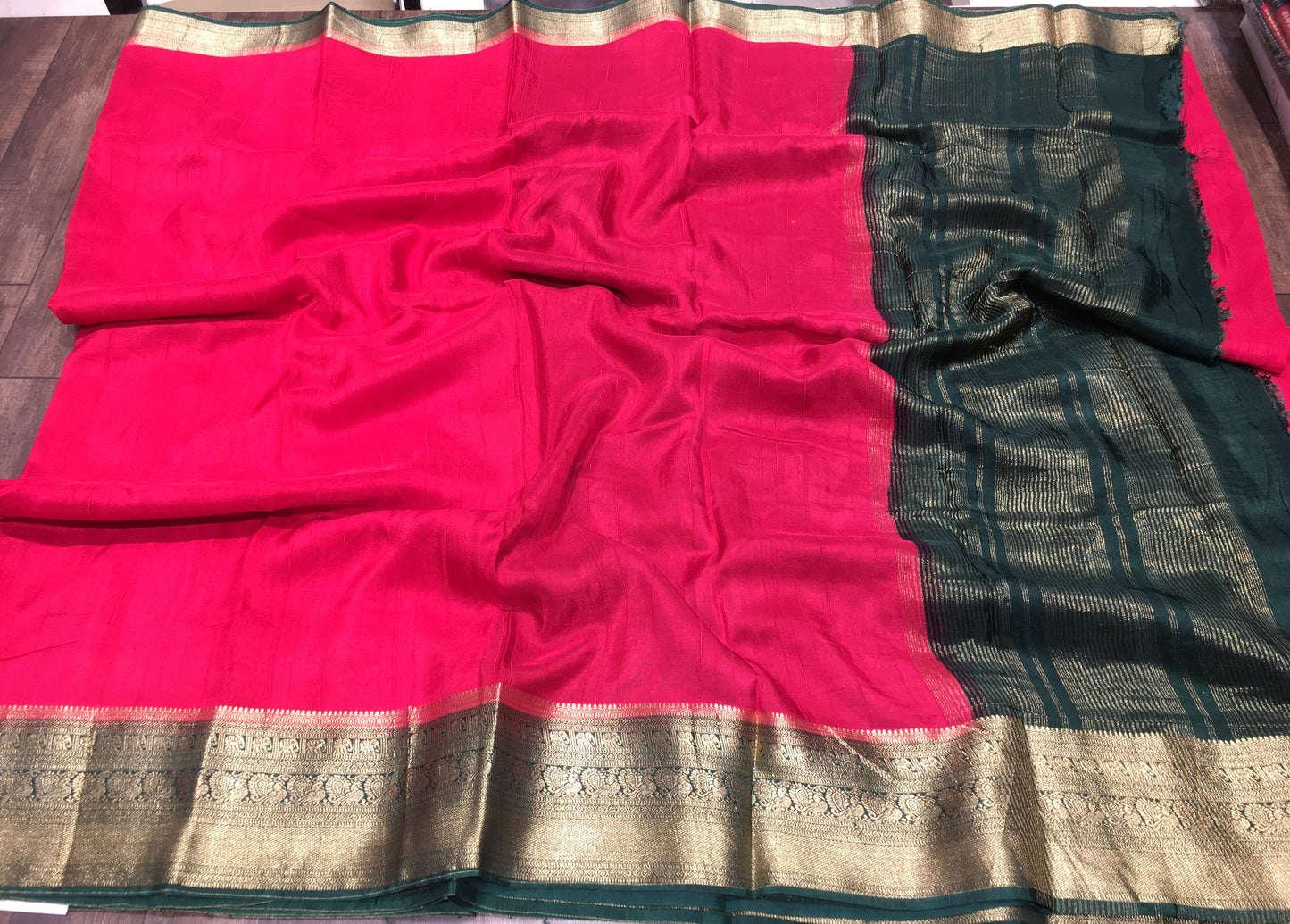 Soft tussar saree
