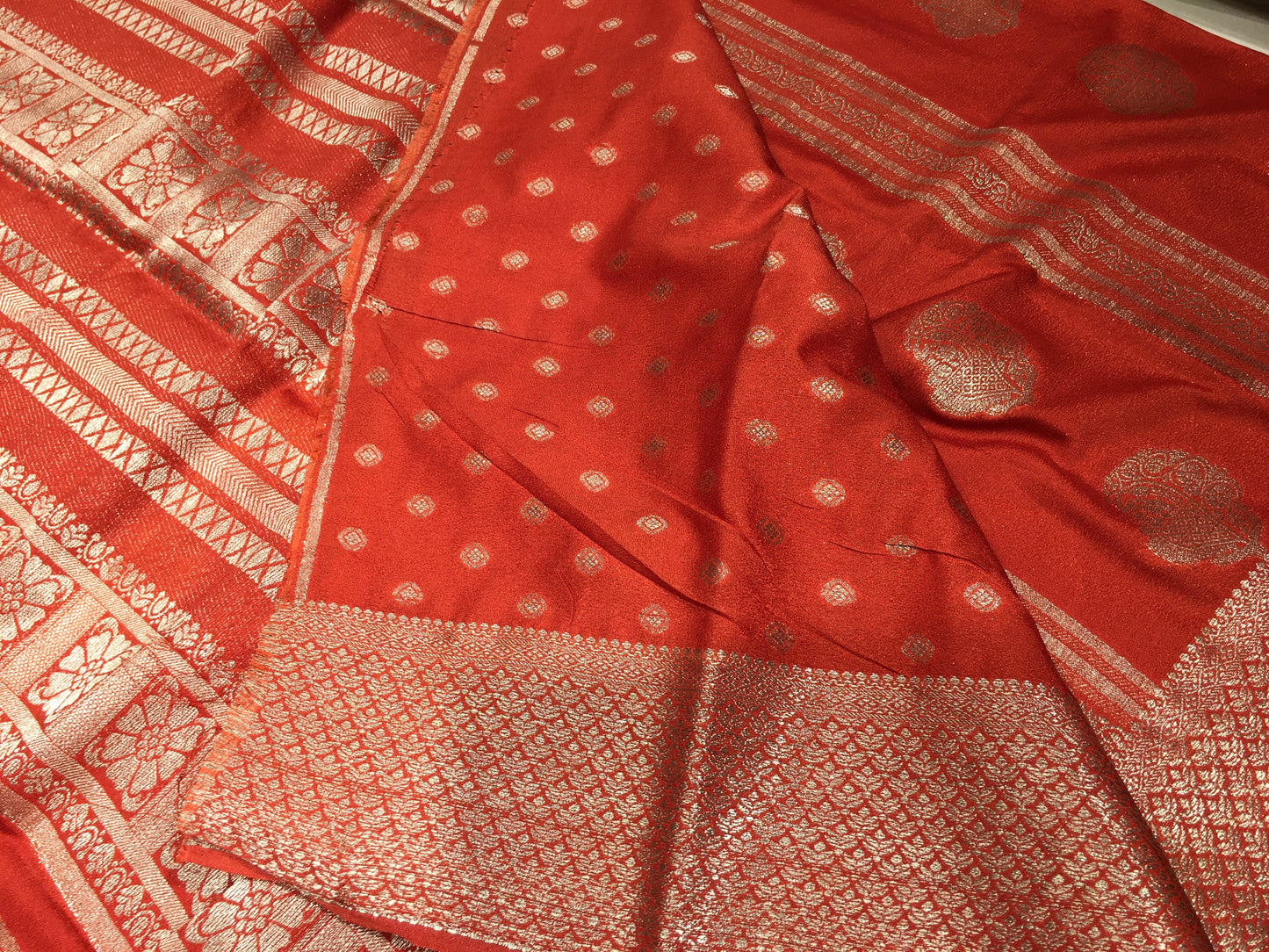 Chiffon Crape Saree