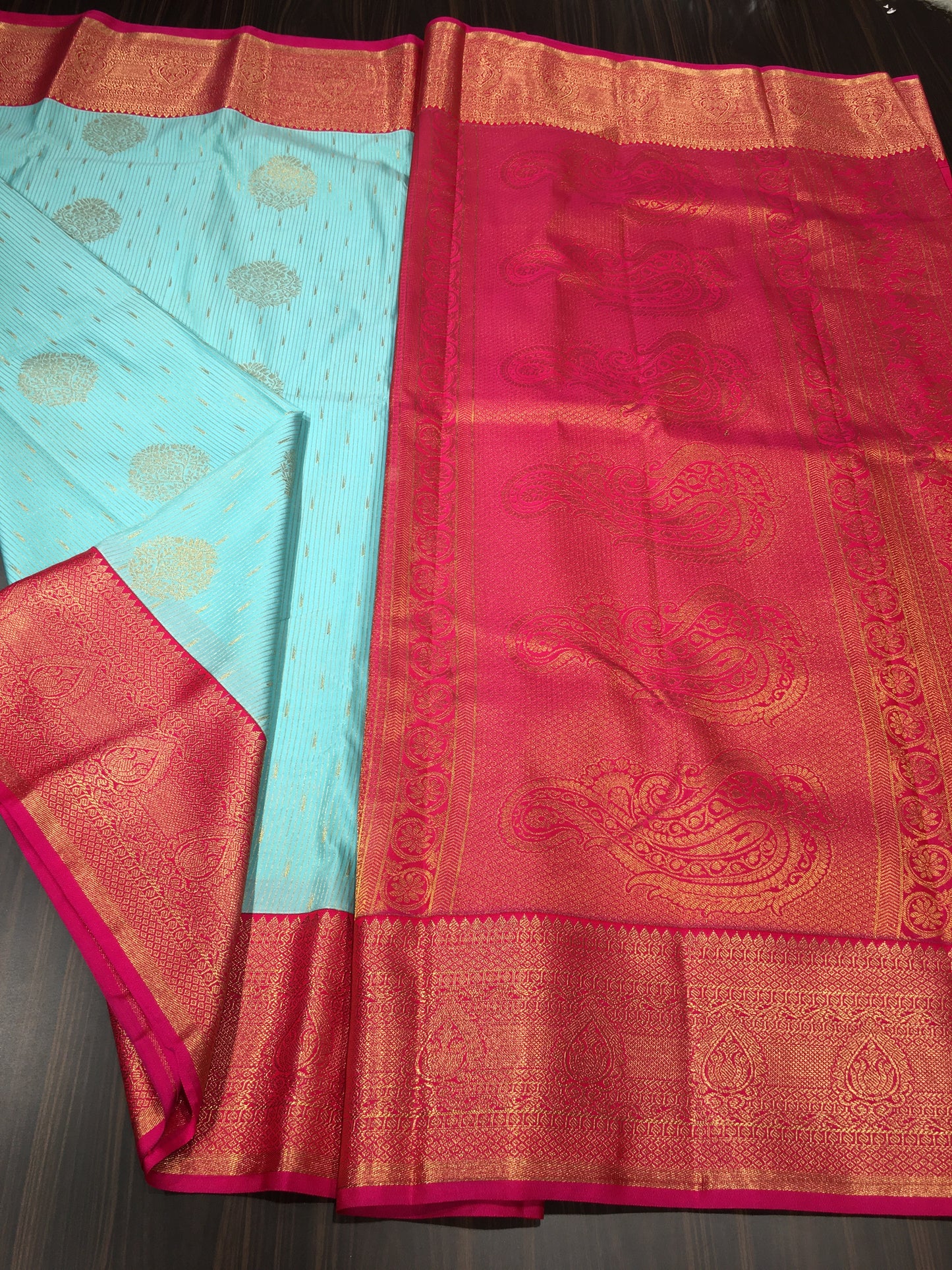 Semi Kanchipuram silk