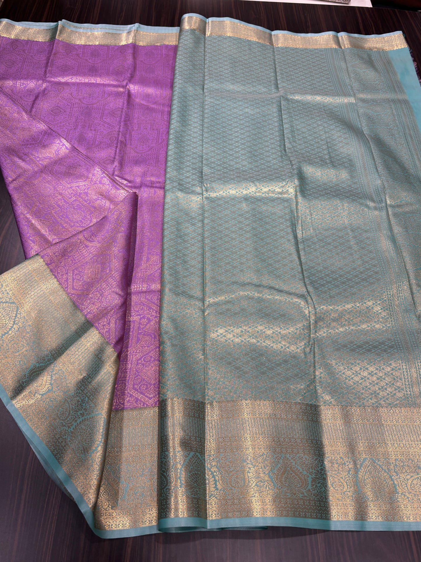 Semi Kanchipuram silk