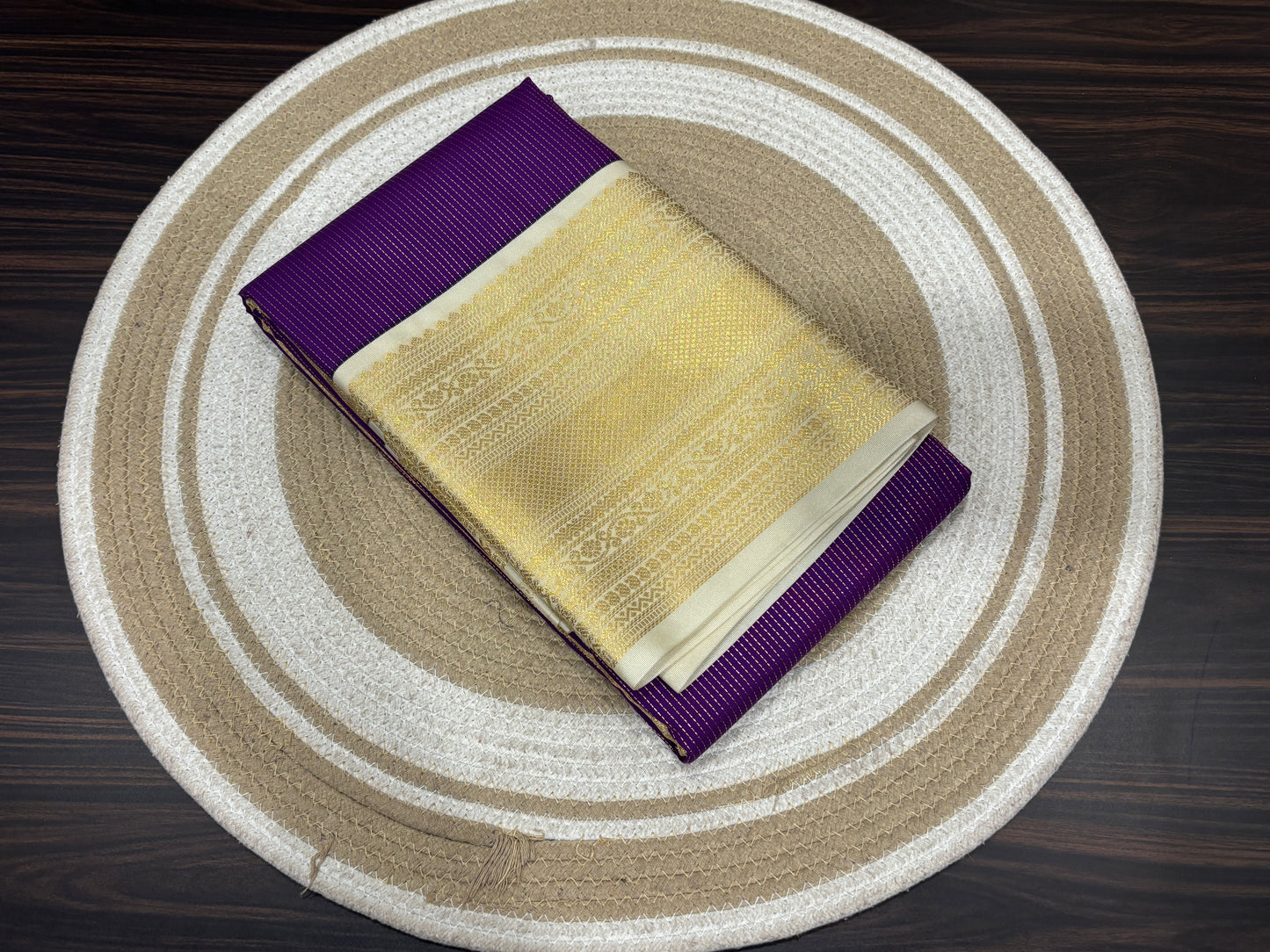 Semi Kanchipuram silk