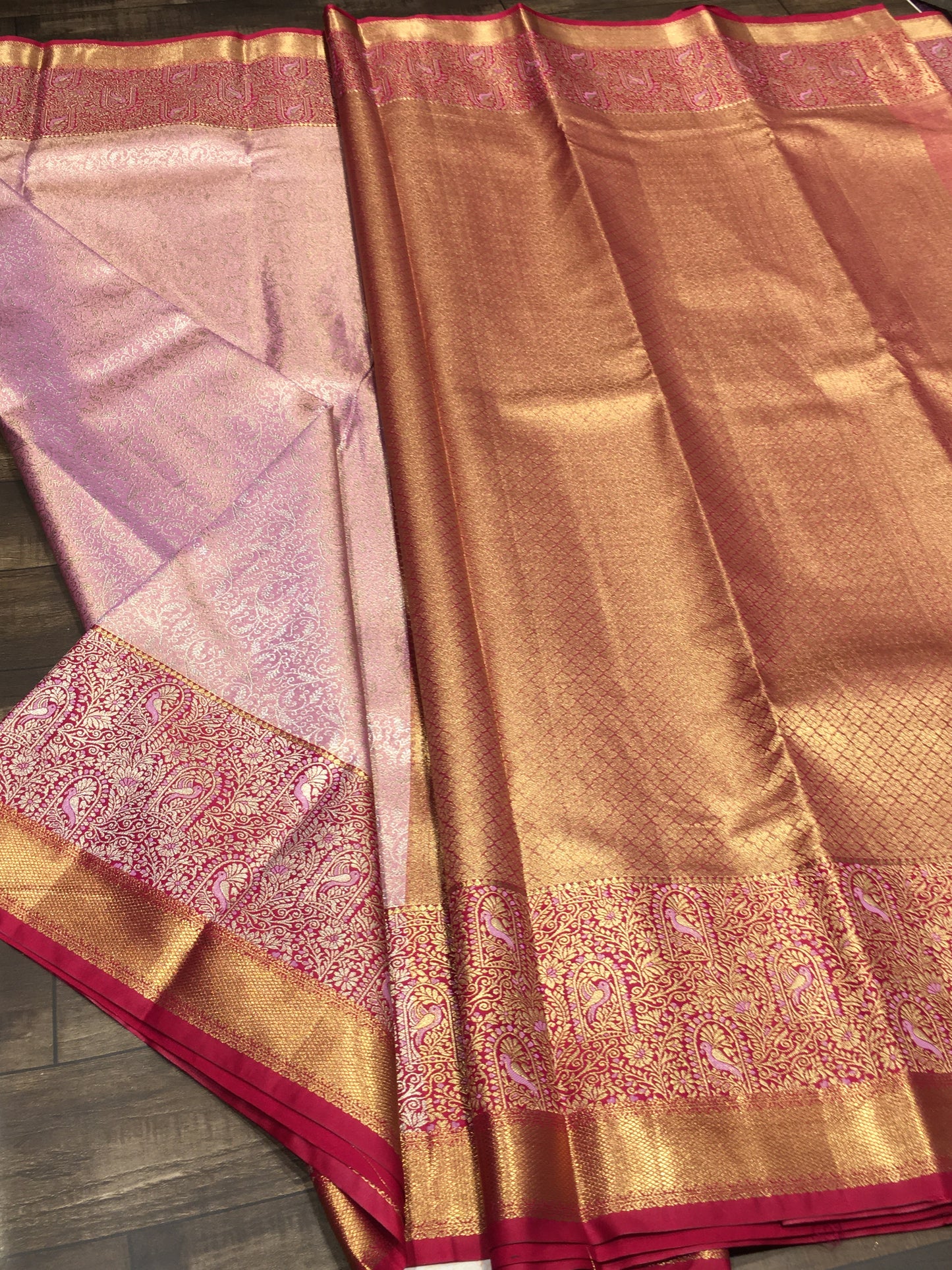 Semi Kanchipuram silk