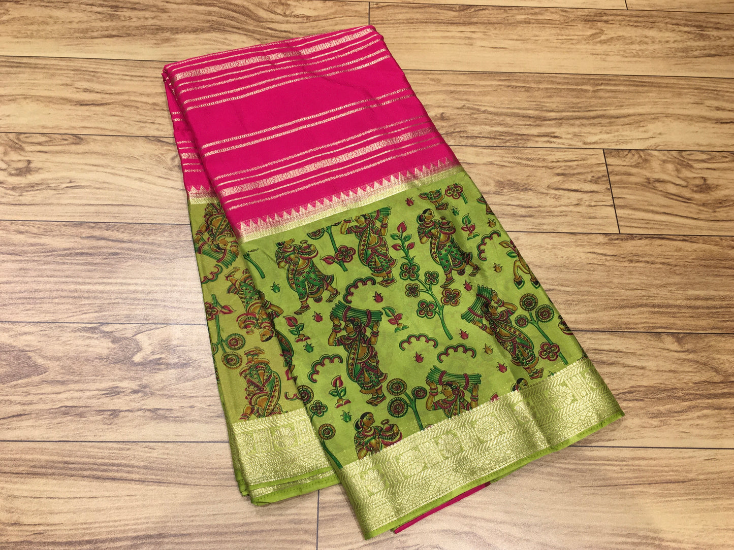 Semi Mysore Crape Silk