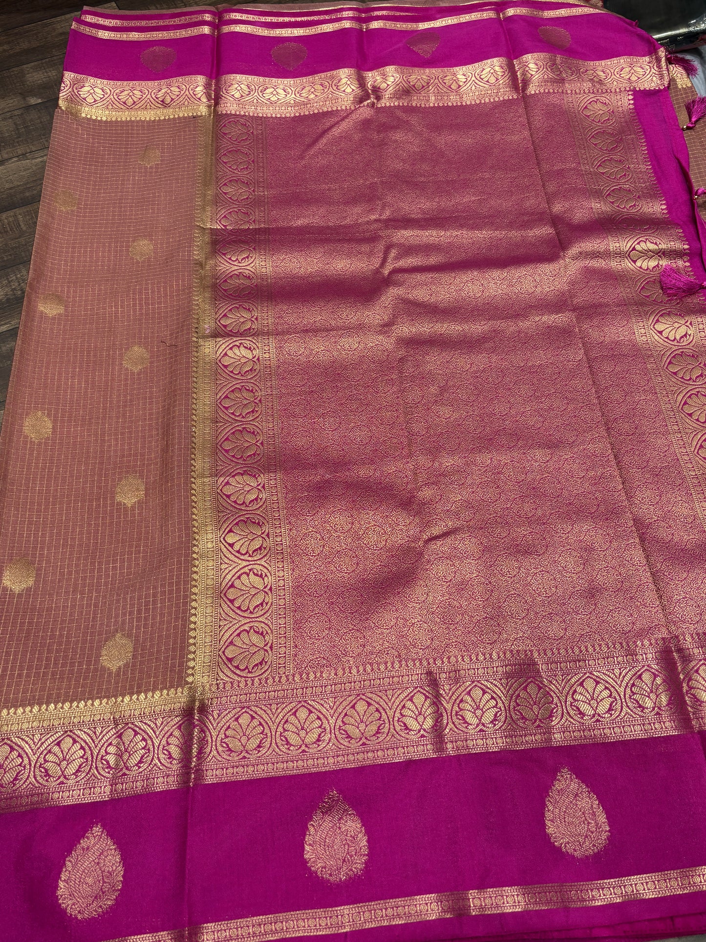 Semi Mysore crape