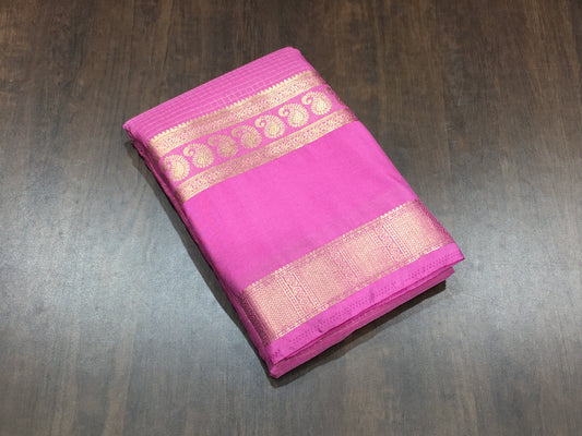 Semi Mysore Crape Silk