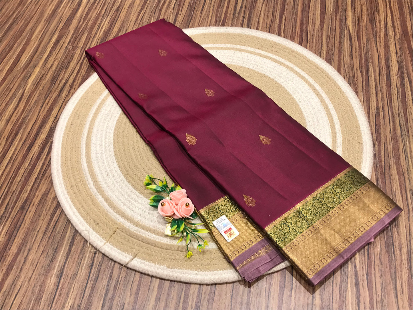 Pure Kanchipuram silk