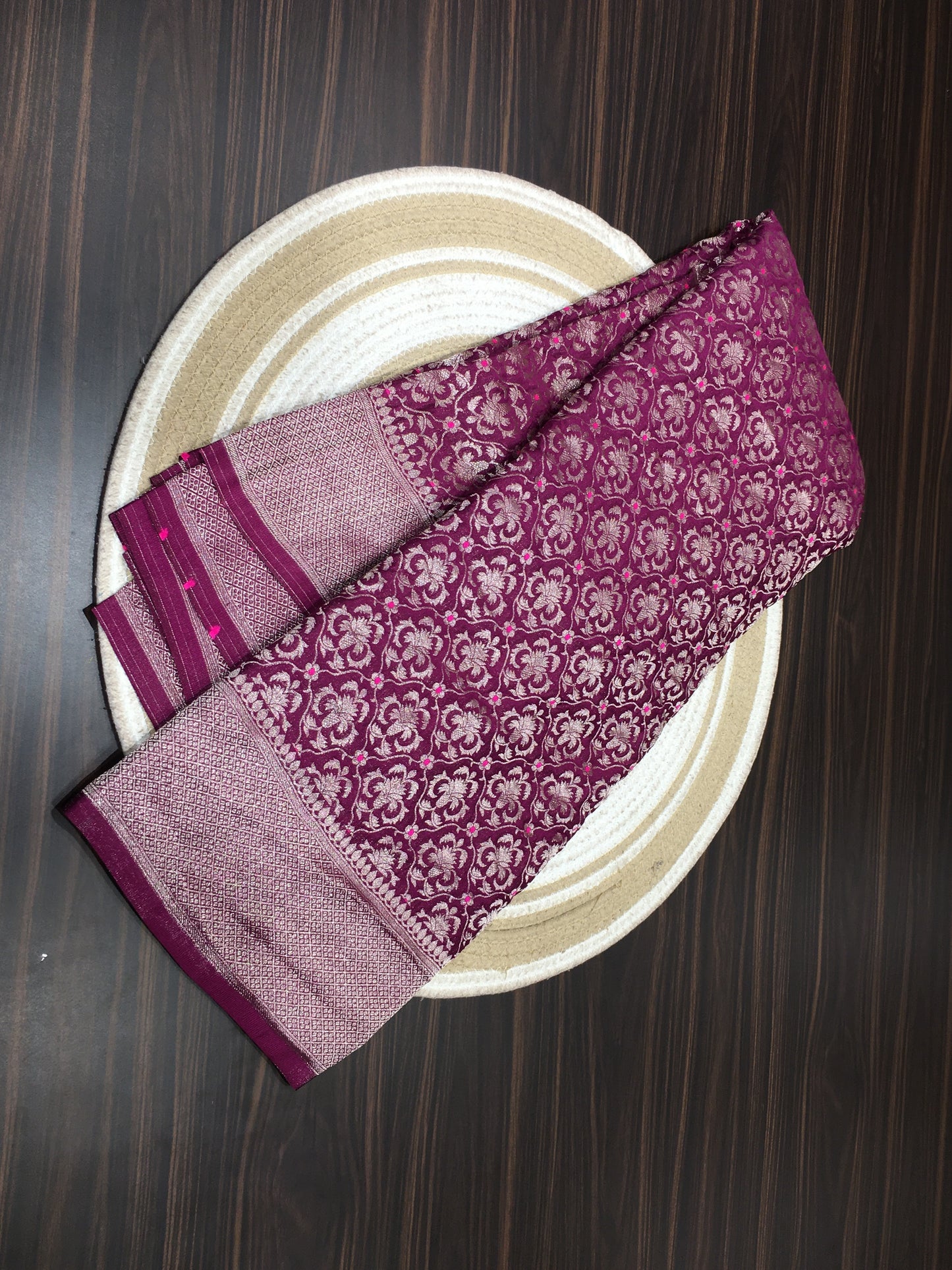 Chiffon georgette saree
