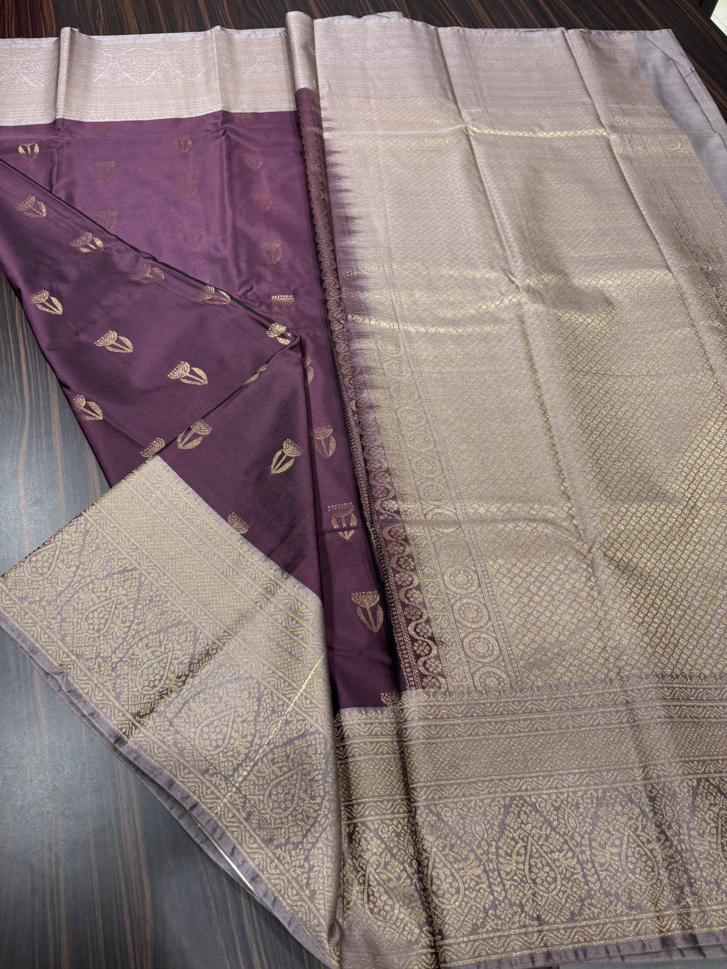 Semi Kanchipuram silk