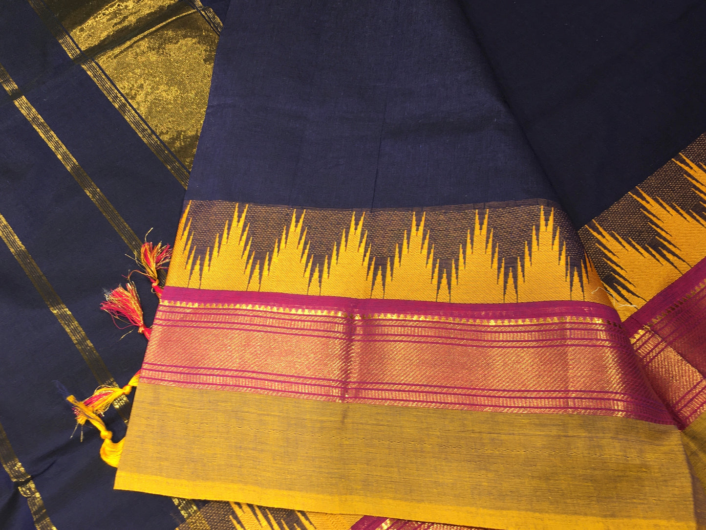 Fancy cotton saree