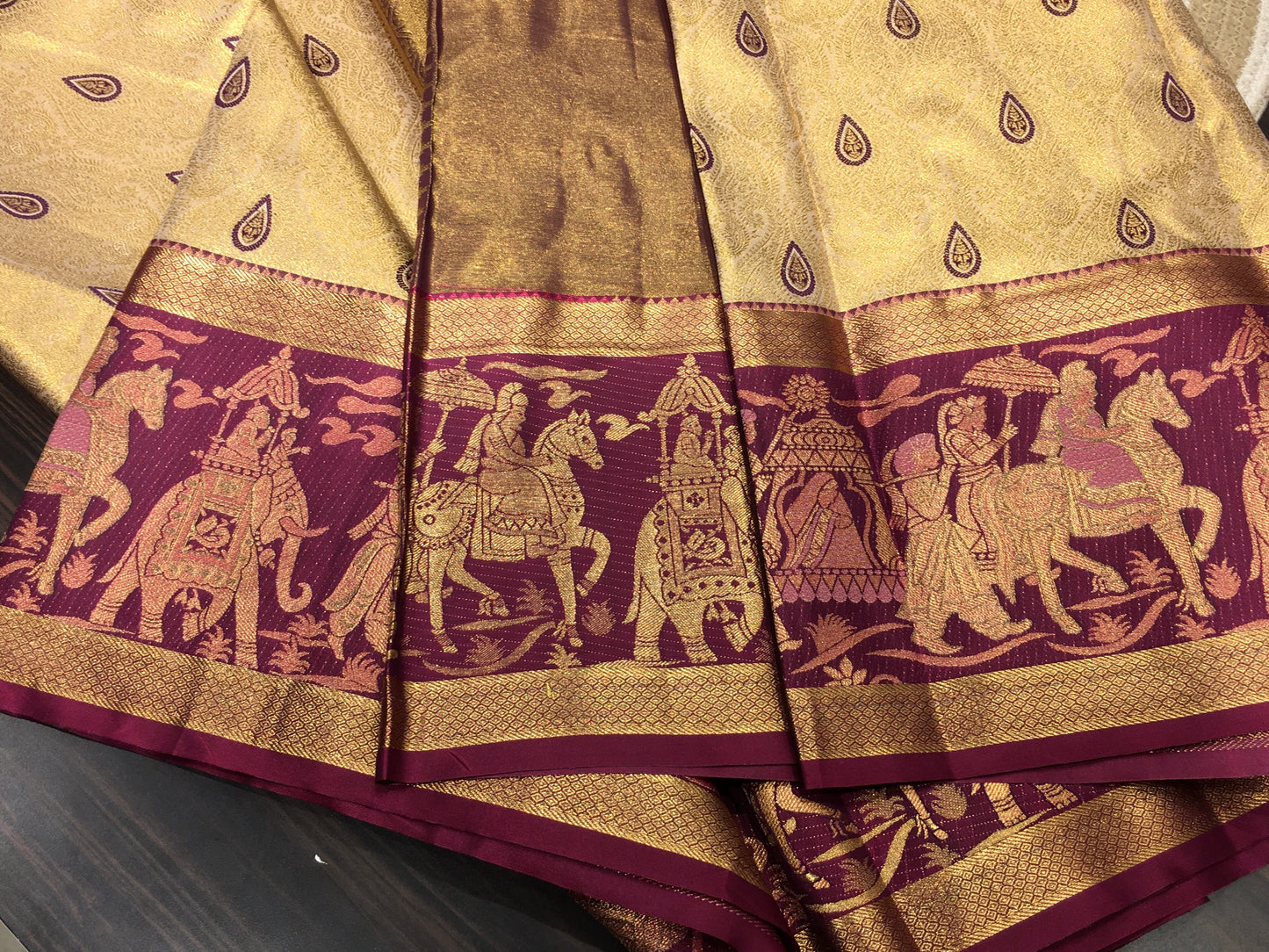 Semi Kanchipuram tissue