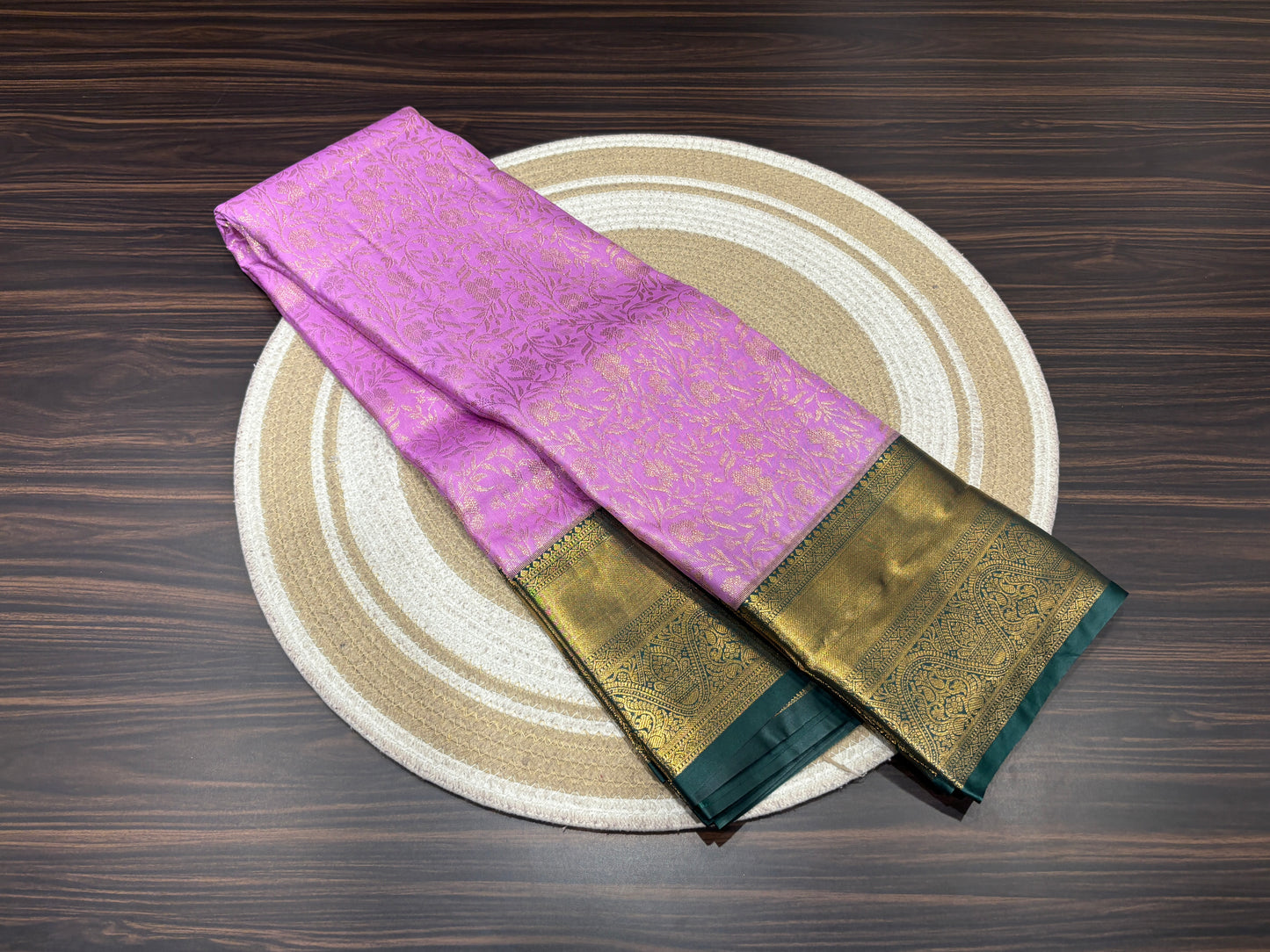 Semi Kanchipuram silk
