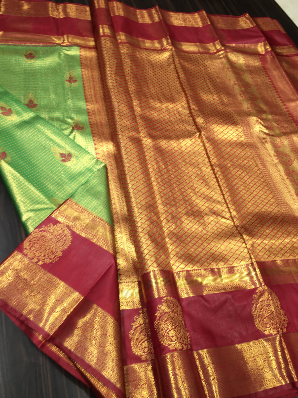 Semi Kanchipuram Tissue