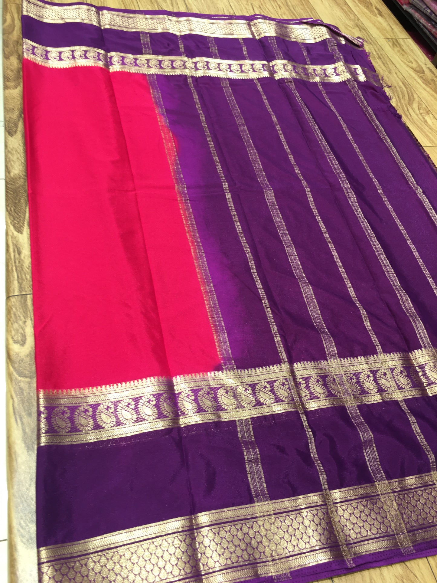 Semi Mysore Crape Silk