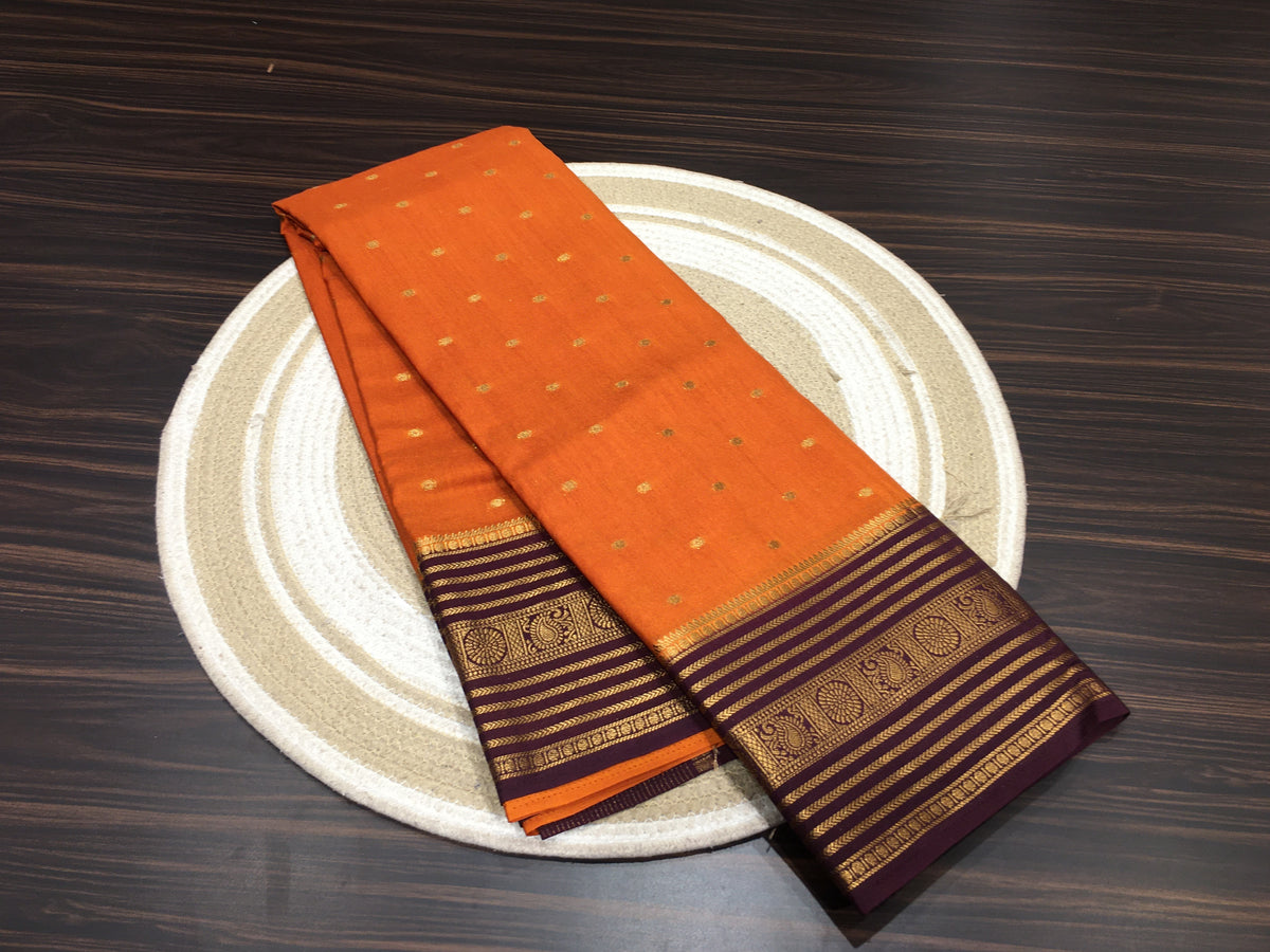 Semi Mysore Crape Silk