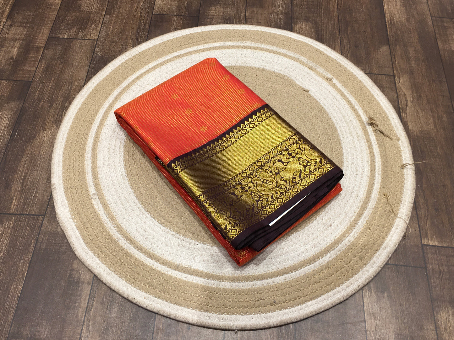 Semi Kanchipuram silk