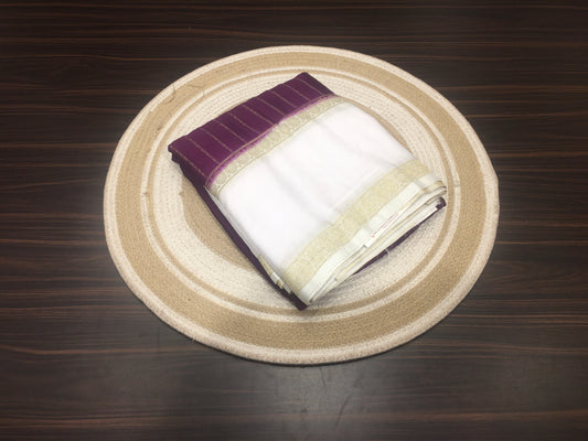 Chiffon crape saree