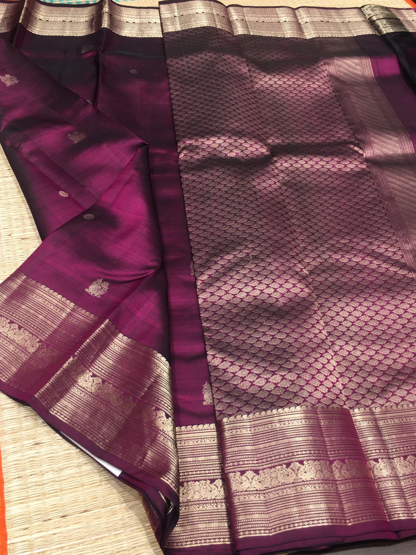 Pure Kanchipuram silk