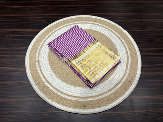 Semi Kanchipuram silk