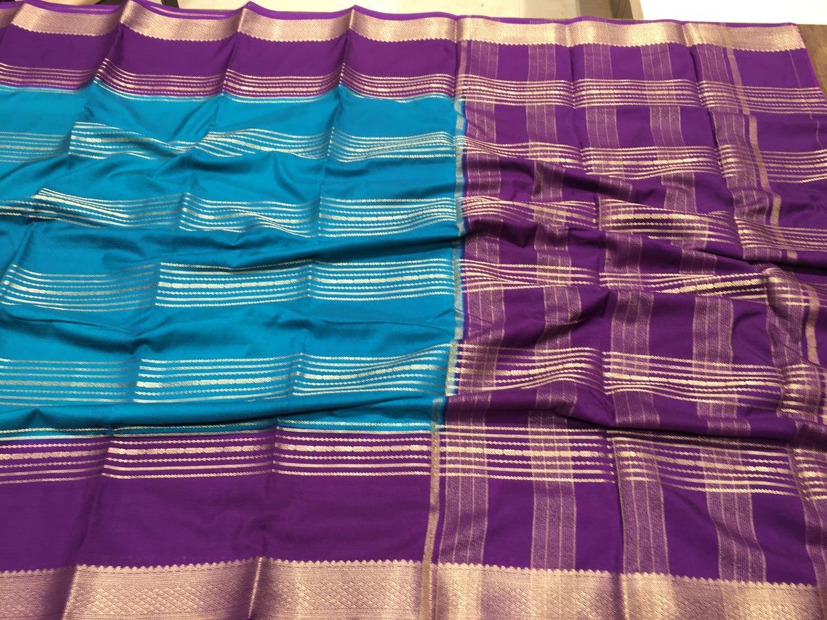 Semi Mysore Crape Silk