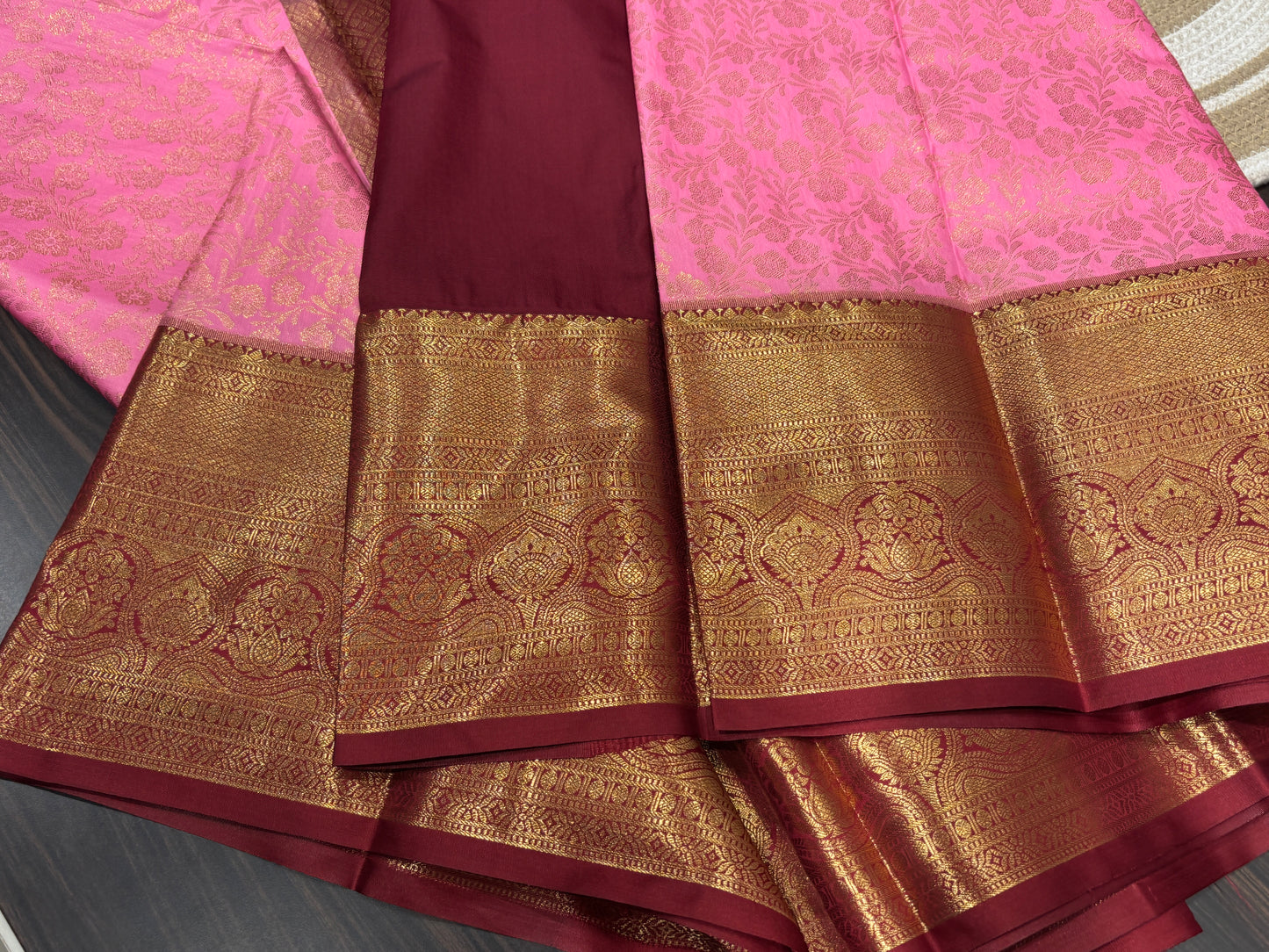 Semi Kanchipuram silk