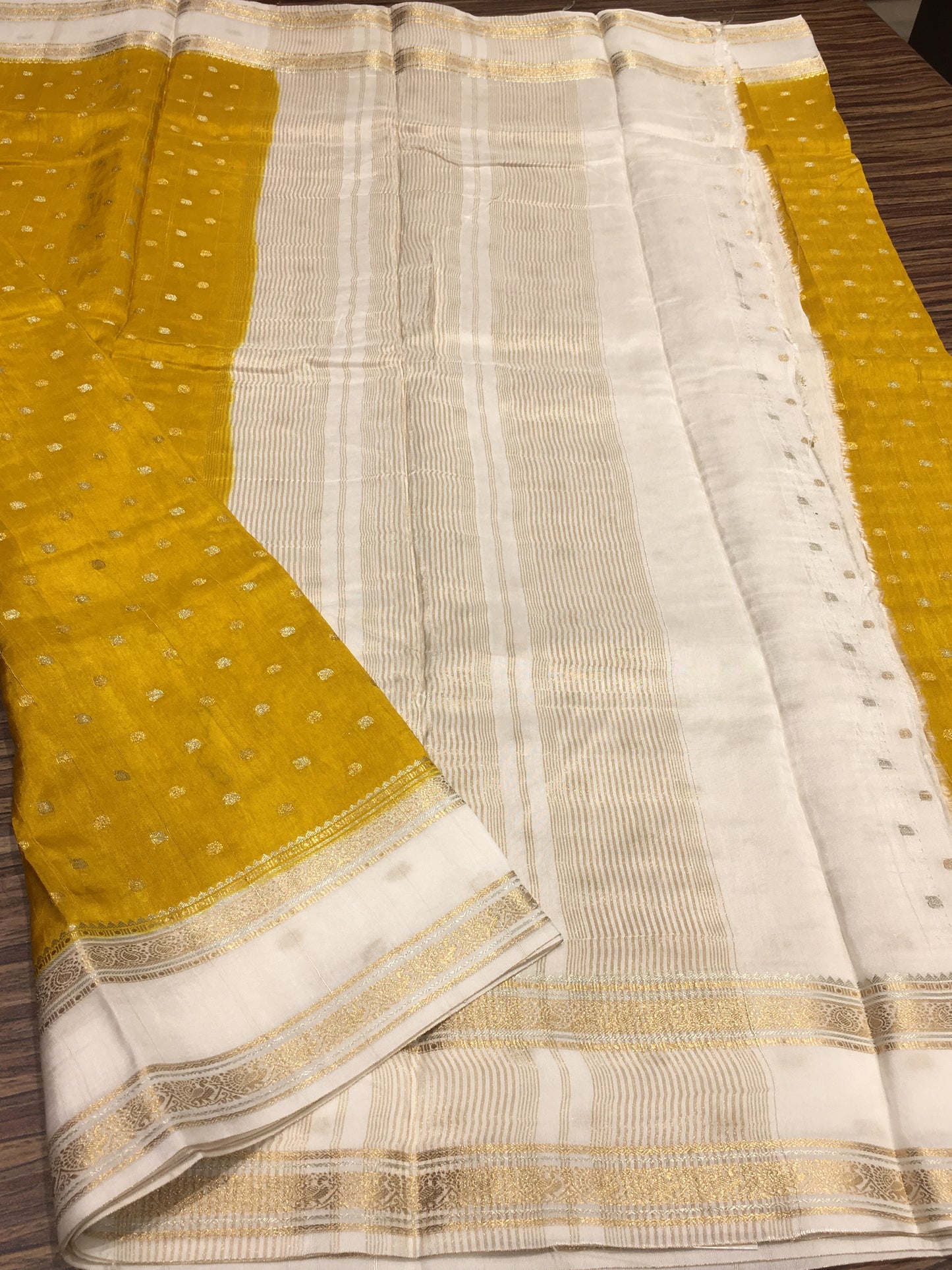 Soft tussar saree