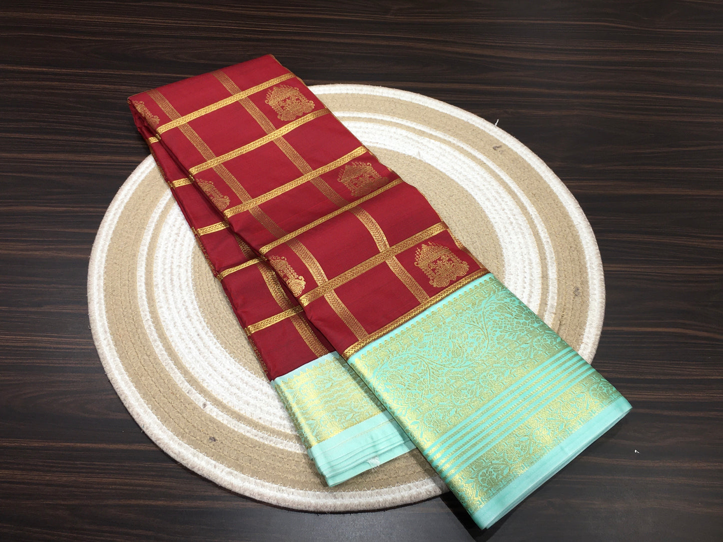 Semi Kanchipuram silk