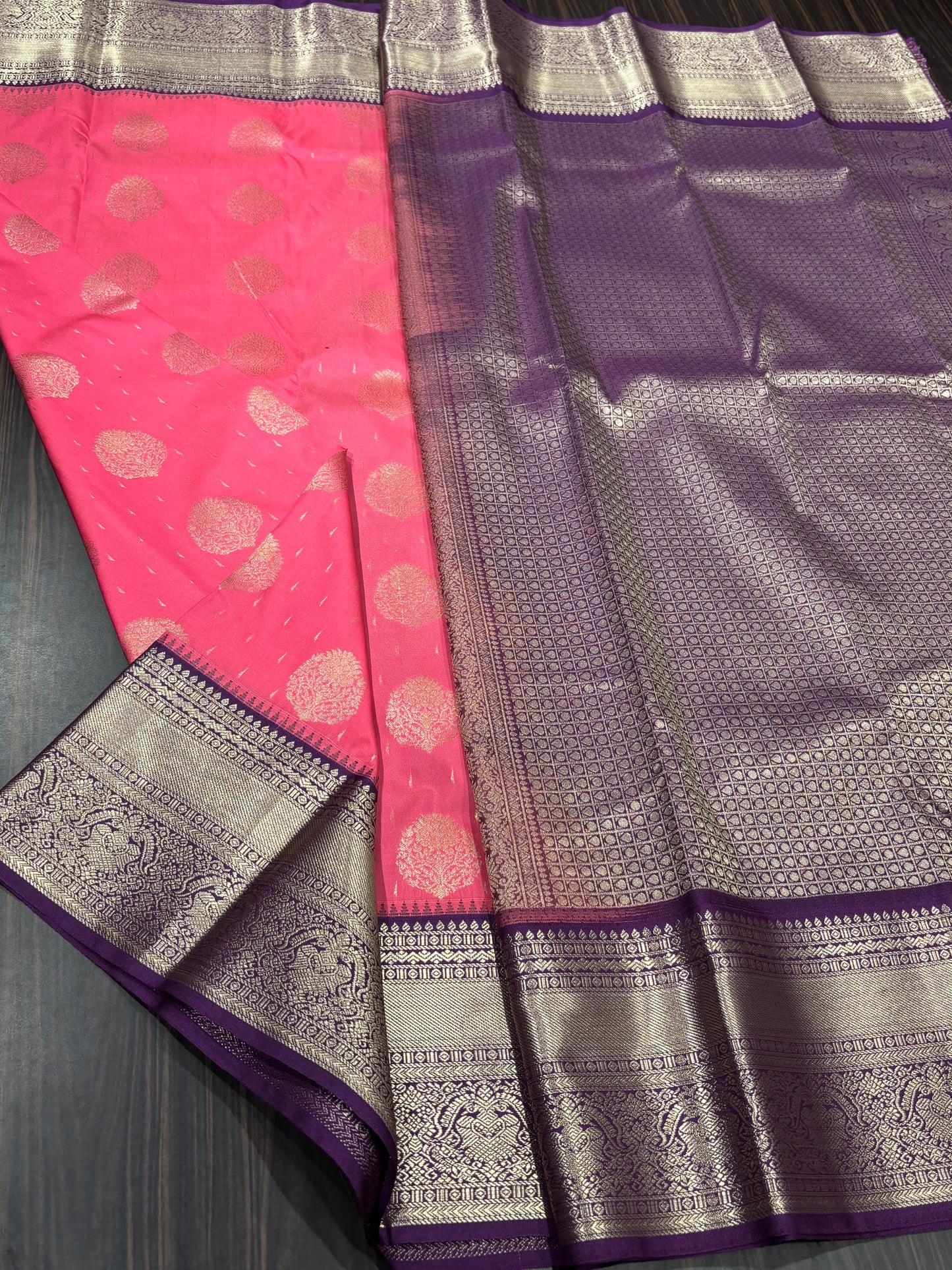 Semi Kanchipuram silk