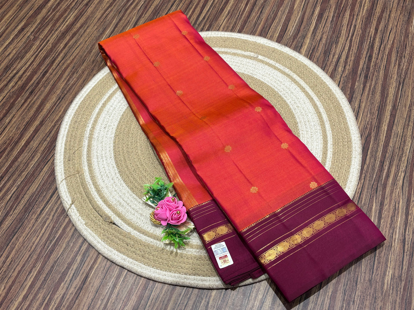 Pure Kanchipuram silk