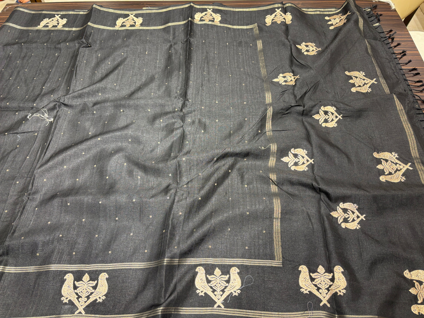 Soft tussar saree
