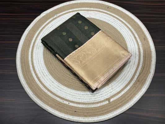 Semi Kanchipuram silk