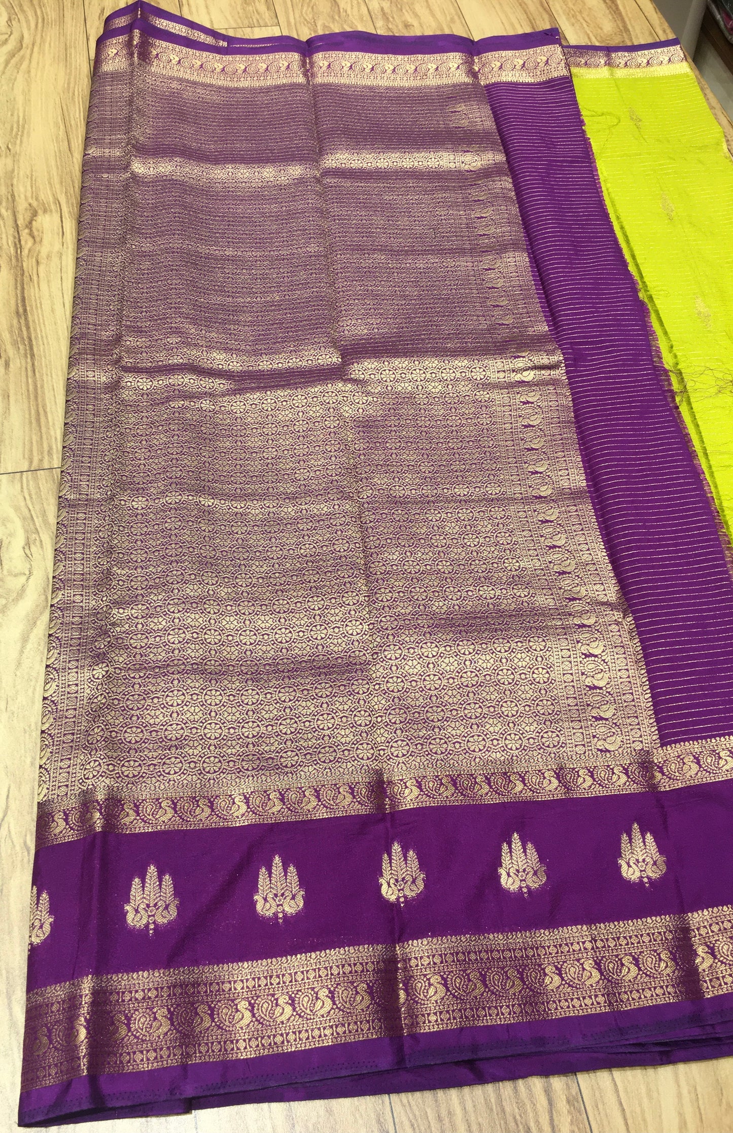 Semi Mysore Crape Silk
