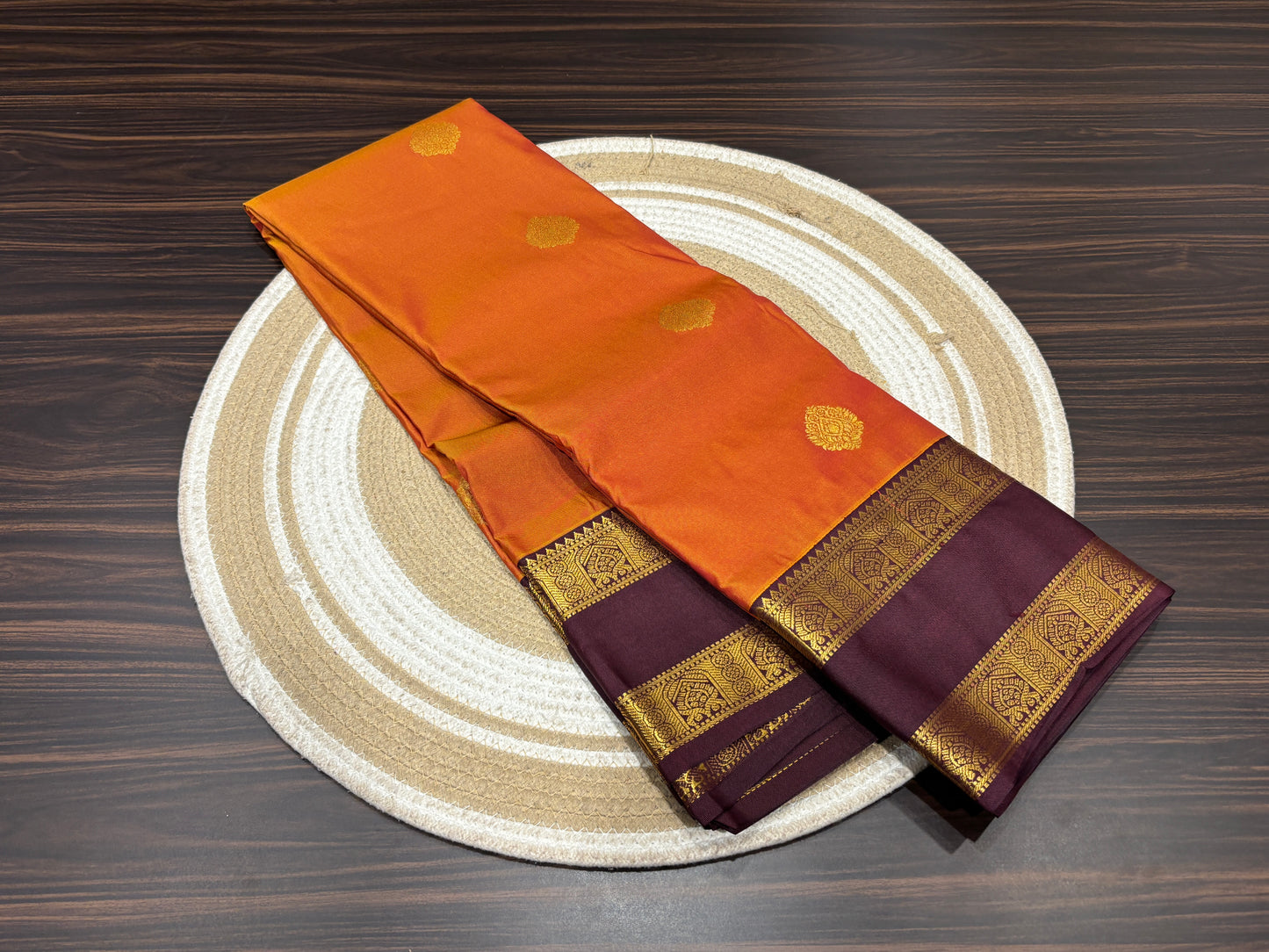 Semi Kanchipuram silk