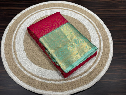 Semi Kanchipuram silk