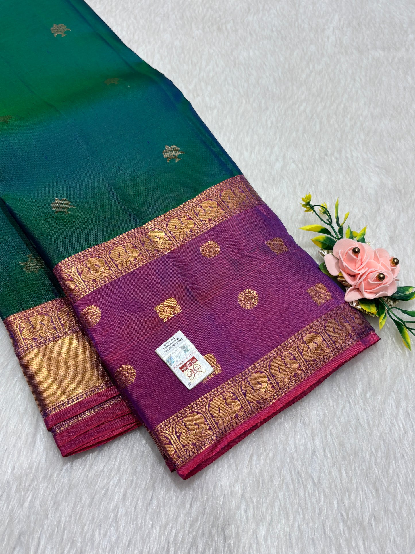 Pure Kanchipuram silk
