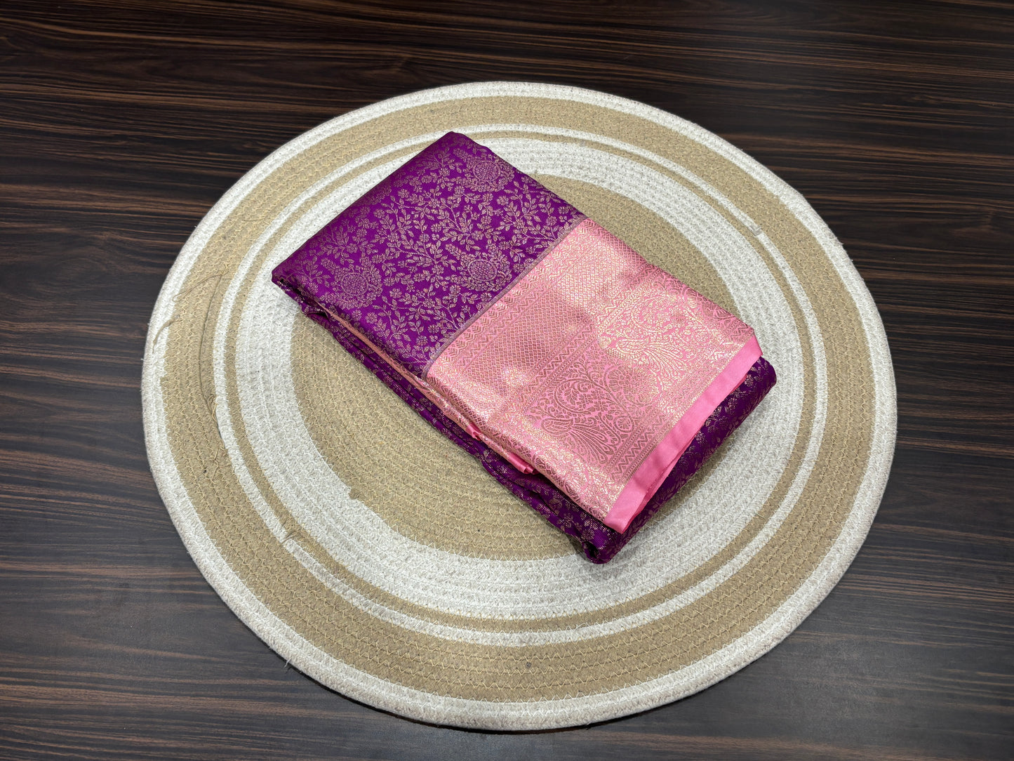 Semi Kanchipuram silk