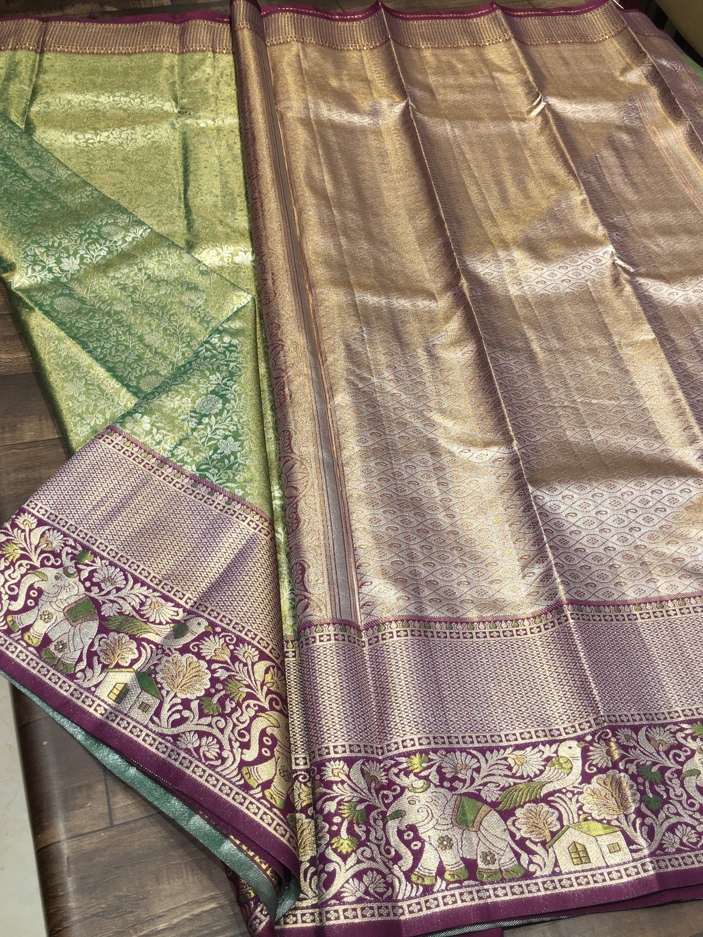 Semi Kanchipuram Tissue