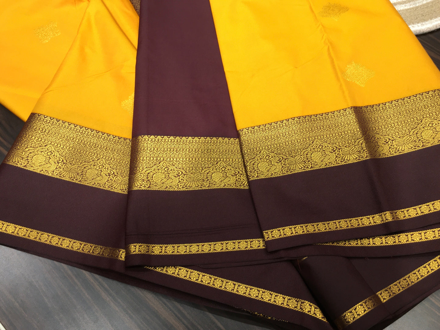 Semi Kanchipuram silk