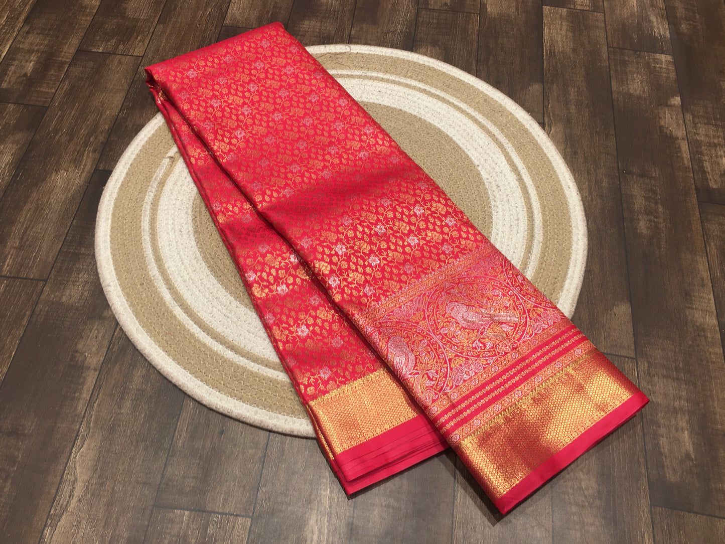 Semi Kanchipuram silk